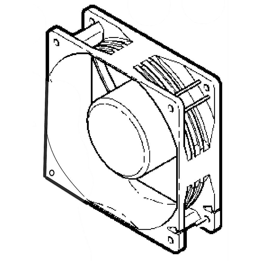 Water Heater Evaporator Fan and Wire Tie