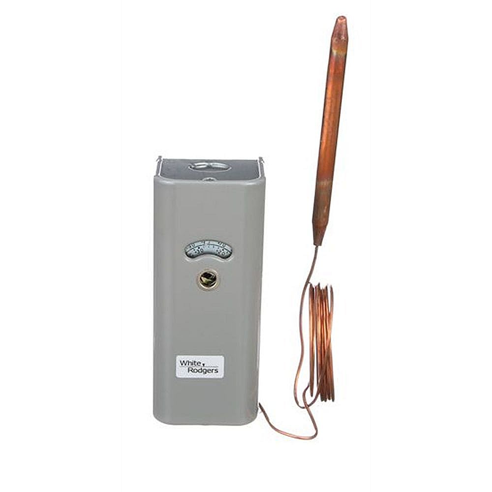 Part #1609-101, White-Rodgers Refrigeration Appliance Temperature Control Thermostat | 5.20 x 1.80 x 0.70