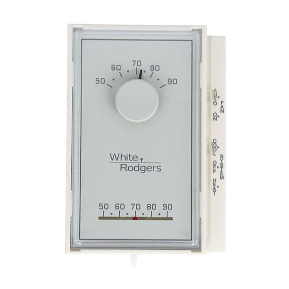 Part #1E56N-444, White-Rodgers Thermostat | 5.20 x 3.50 x 2.50