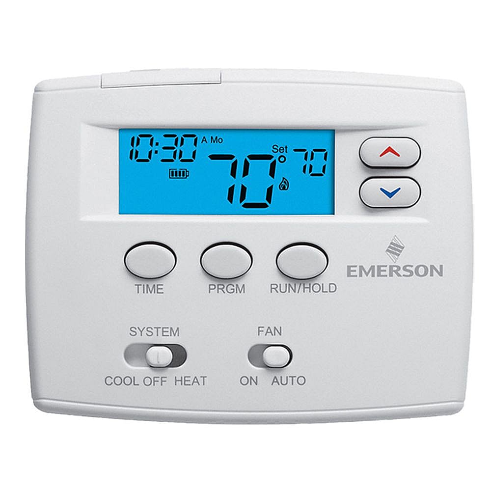Part #1F80-0224, White-Rodgers Emerson Blue 2 Display Sing