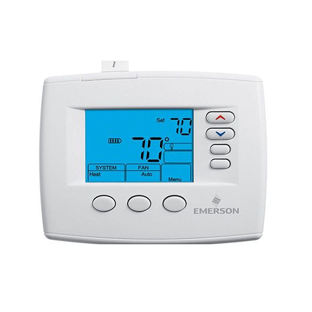 GE Part #1F85-0422, White-Rodrs Emerson Blue 4 Display Univ