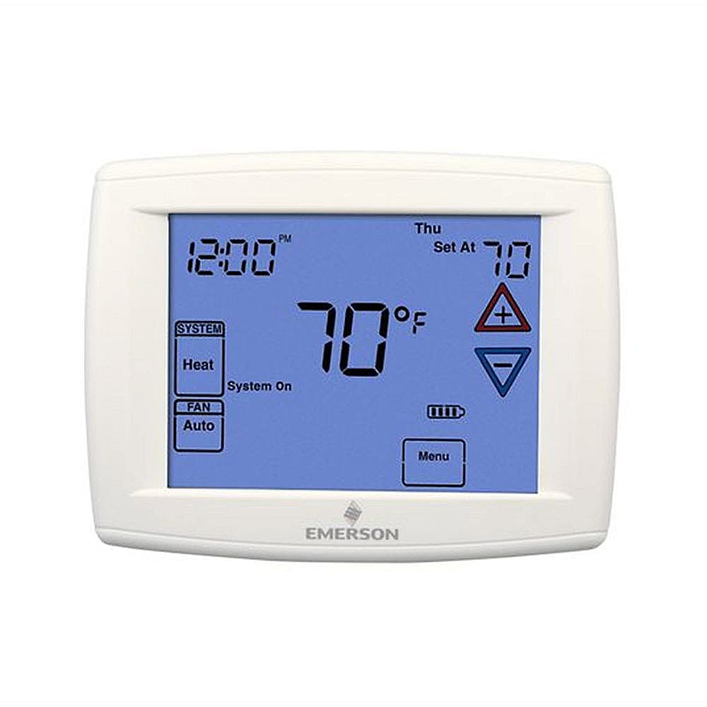 Part #1F95-1291, White-Rodgers Emerson Blue 12 Touchscreen