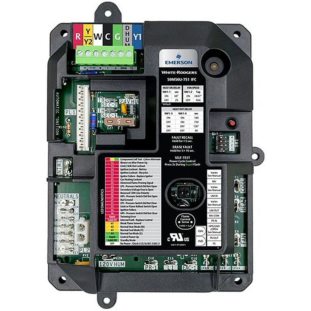 Part #50M56U-751, White-Rodgers New-Direct Replmnt Integrate