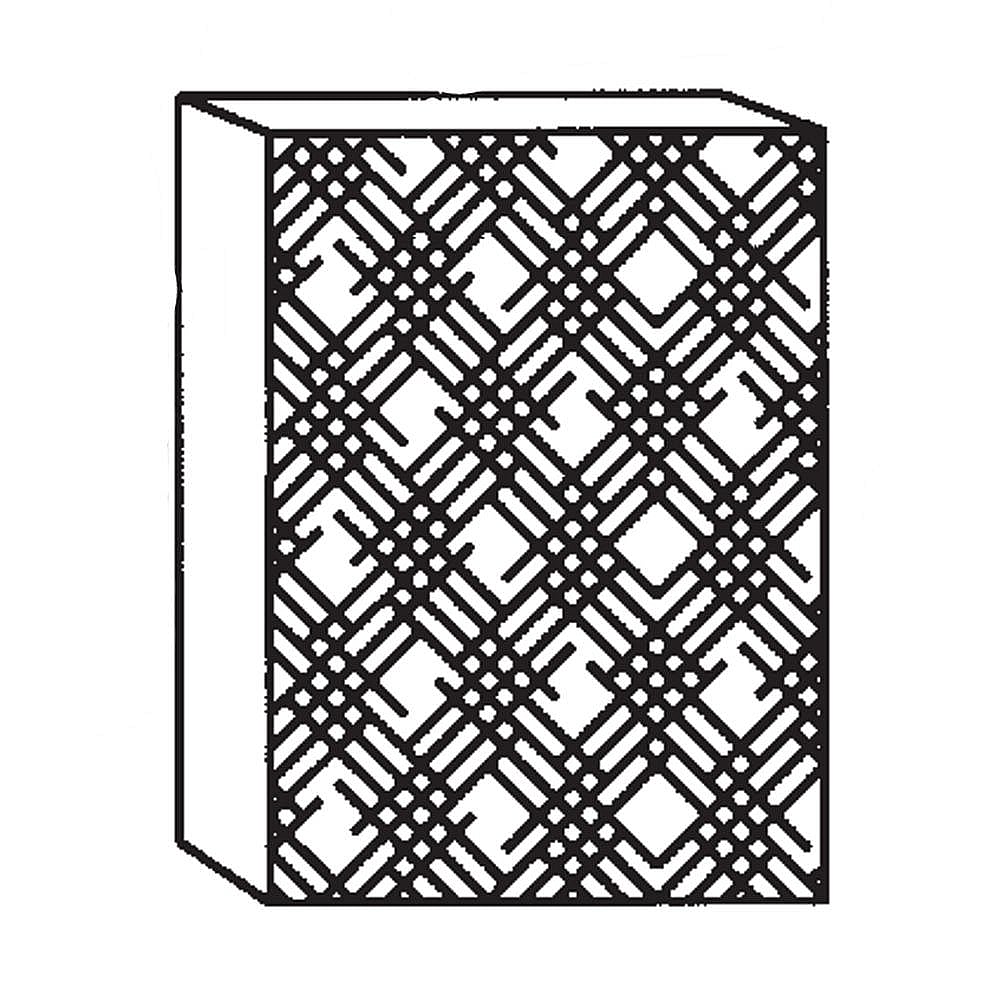 Part #pad-A04-1725-051, White-Rodgers Evaporator Pad (Includes Wic