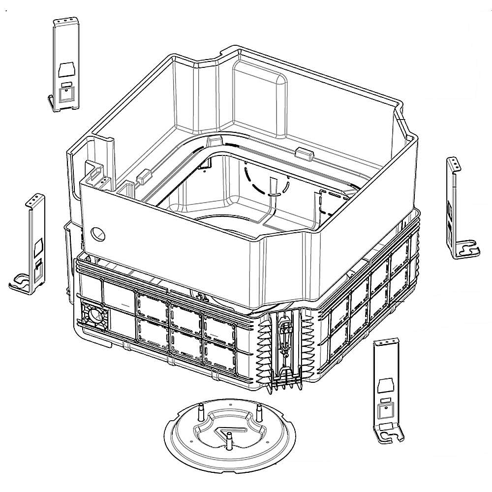 Part #db90-07025A, Assy Cabi In