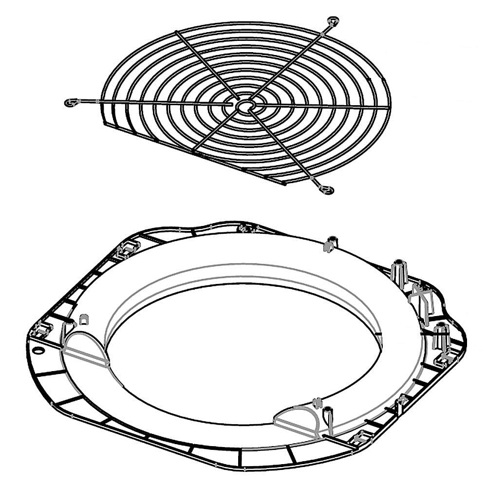 Part #db90-07027A, Assy Case-Be