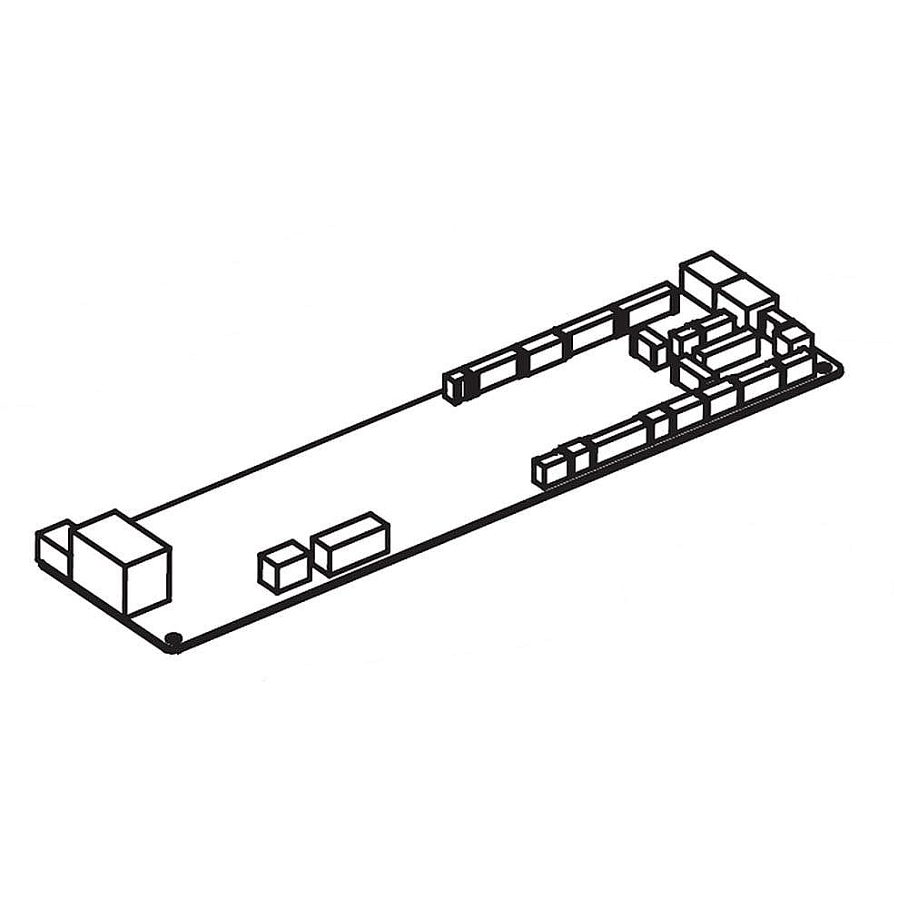 Part #db92-02829A, Room Air Conditioner Electronic Control Board