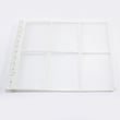 Soleus Air Room Air Conditioner Air Filter, Lower for Soleus Air PE2-10R-32 - Part P-PE210R-60
