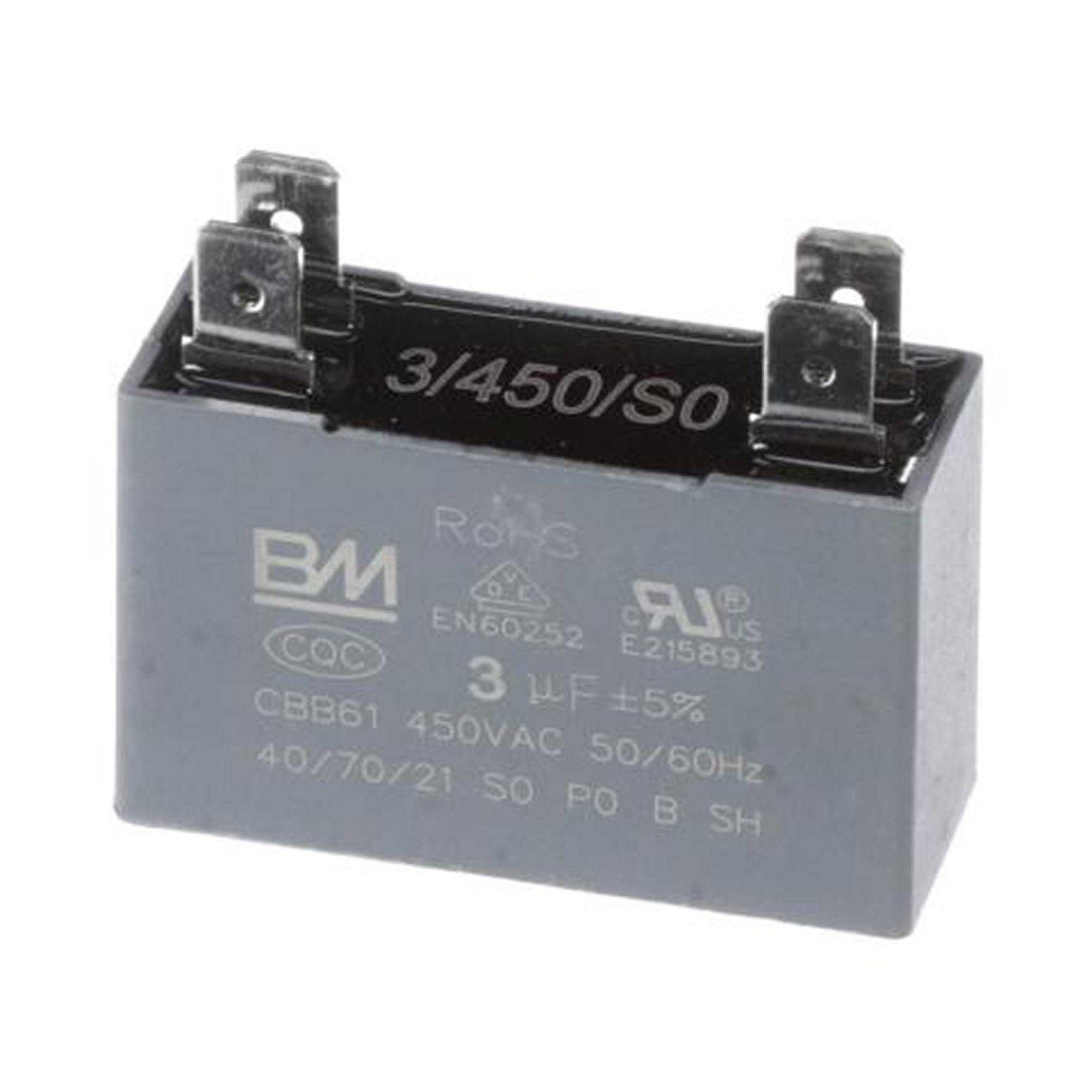 Part #17400101000009, Midea Capacitor (Fan Motor - 3Uf)