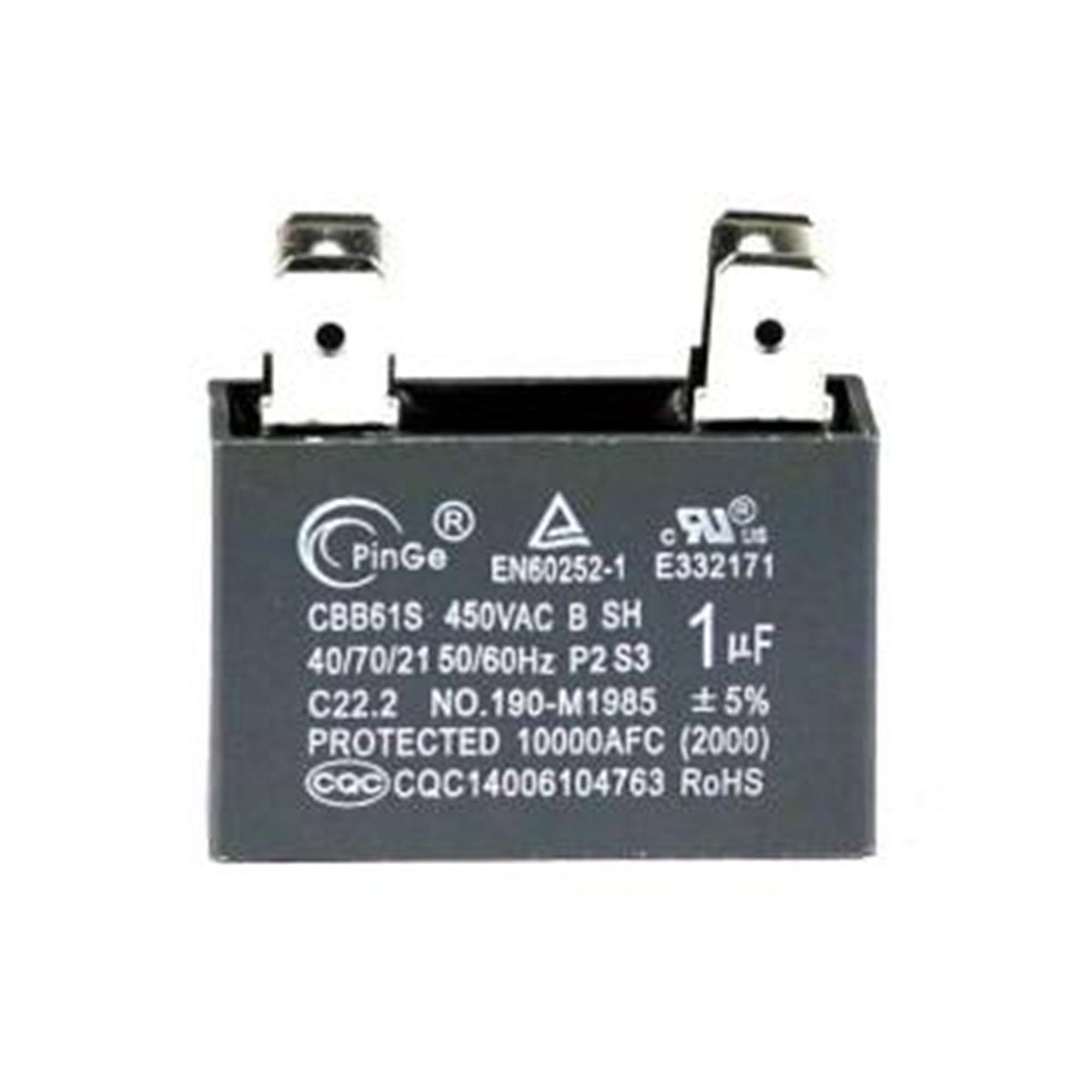 Part #17400101000078, Midea Fan Motor Capacitor