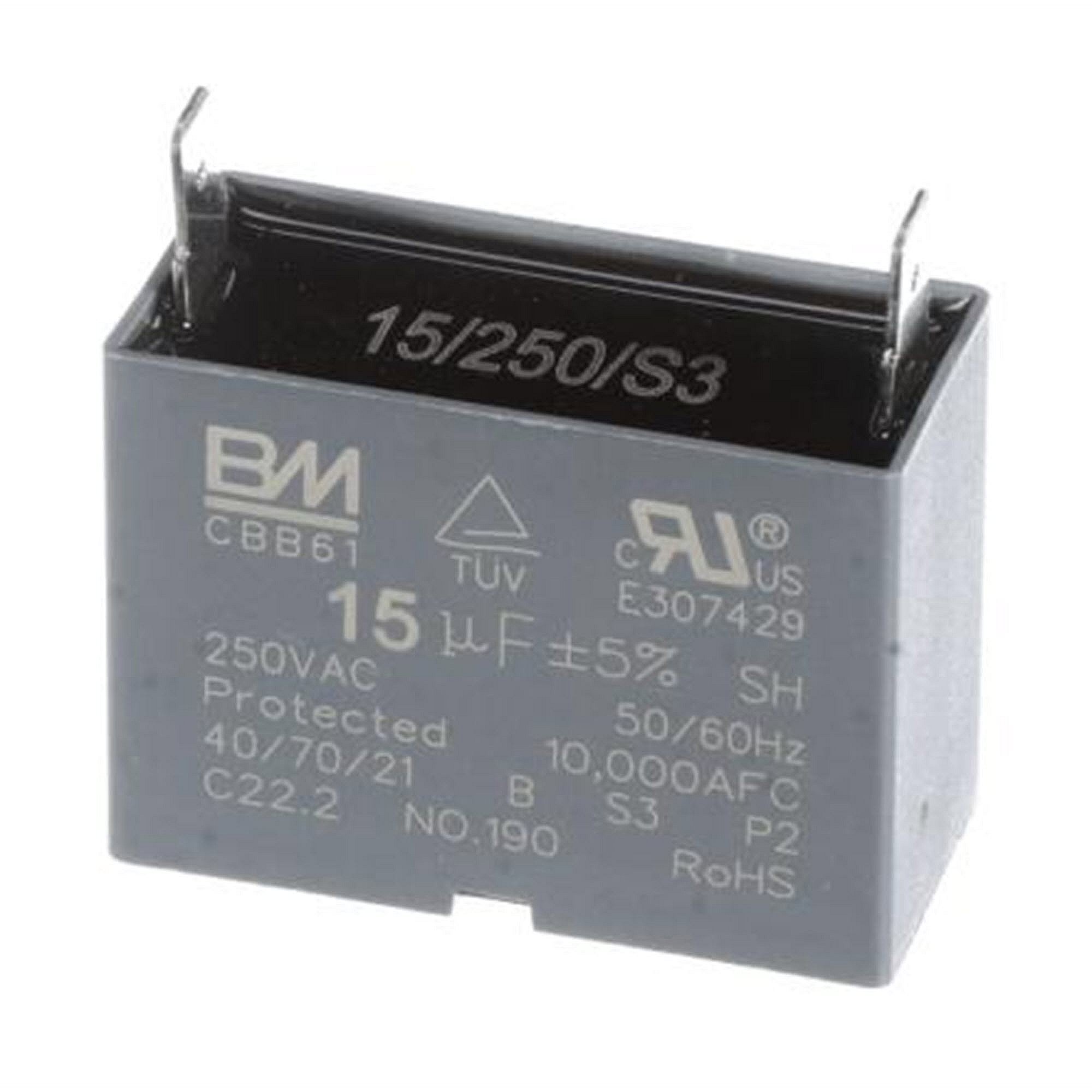 Part #17400101A00464, Midea Capacitor (Fan Motor - 15Uf/25