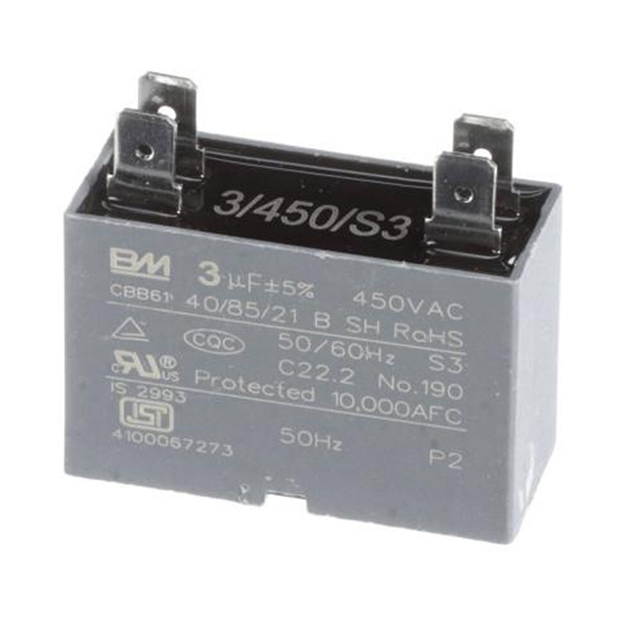Part #17400101A00484, Midea Fan Motor Capacitor
