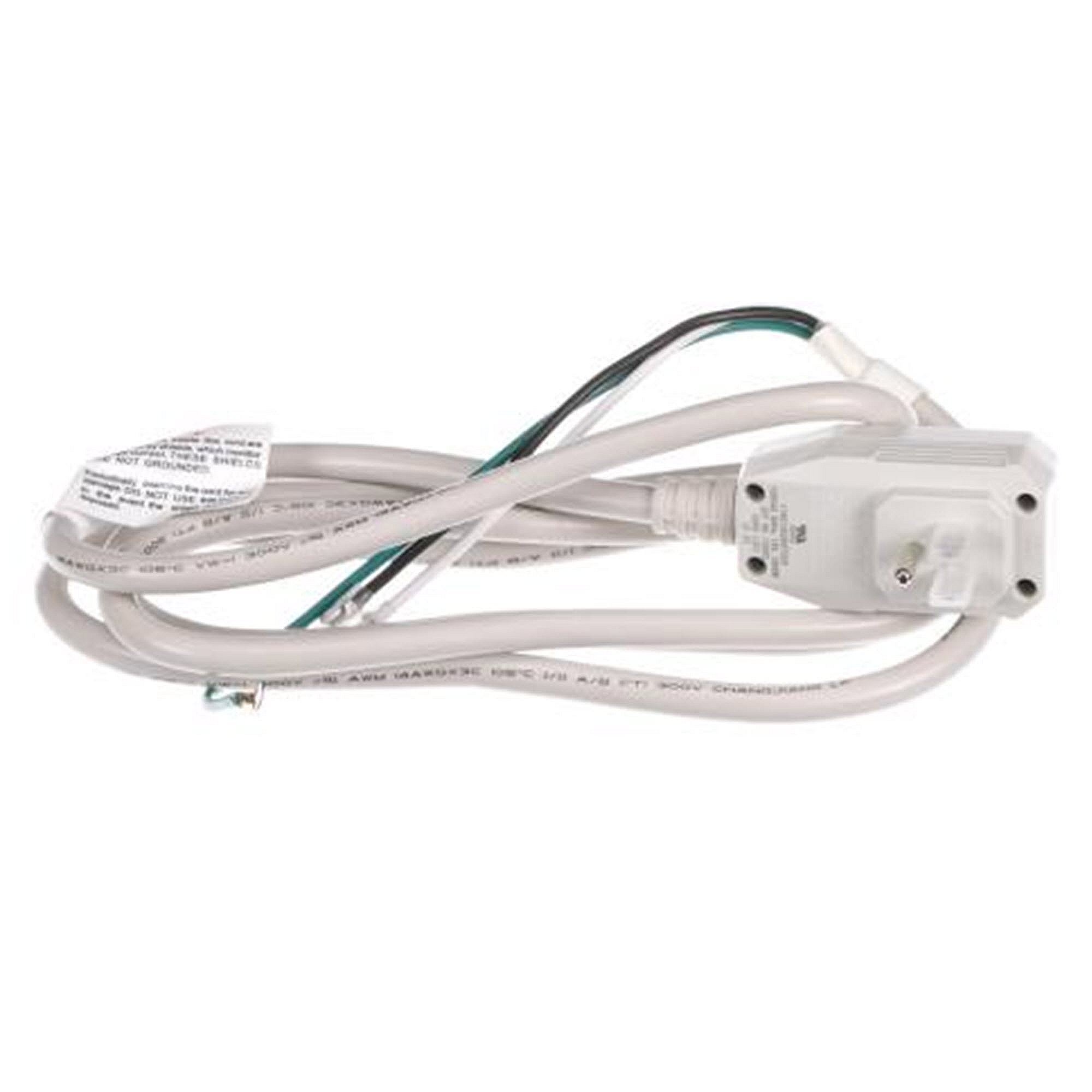 Part #17401202007328, Midea Power Cord Subassembly Of Lcdi