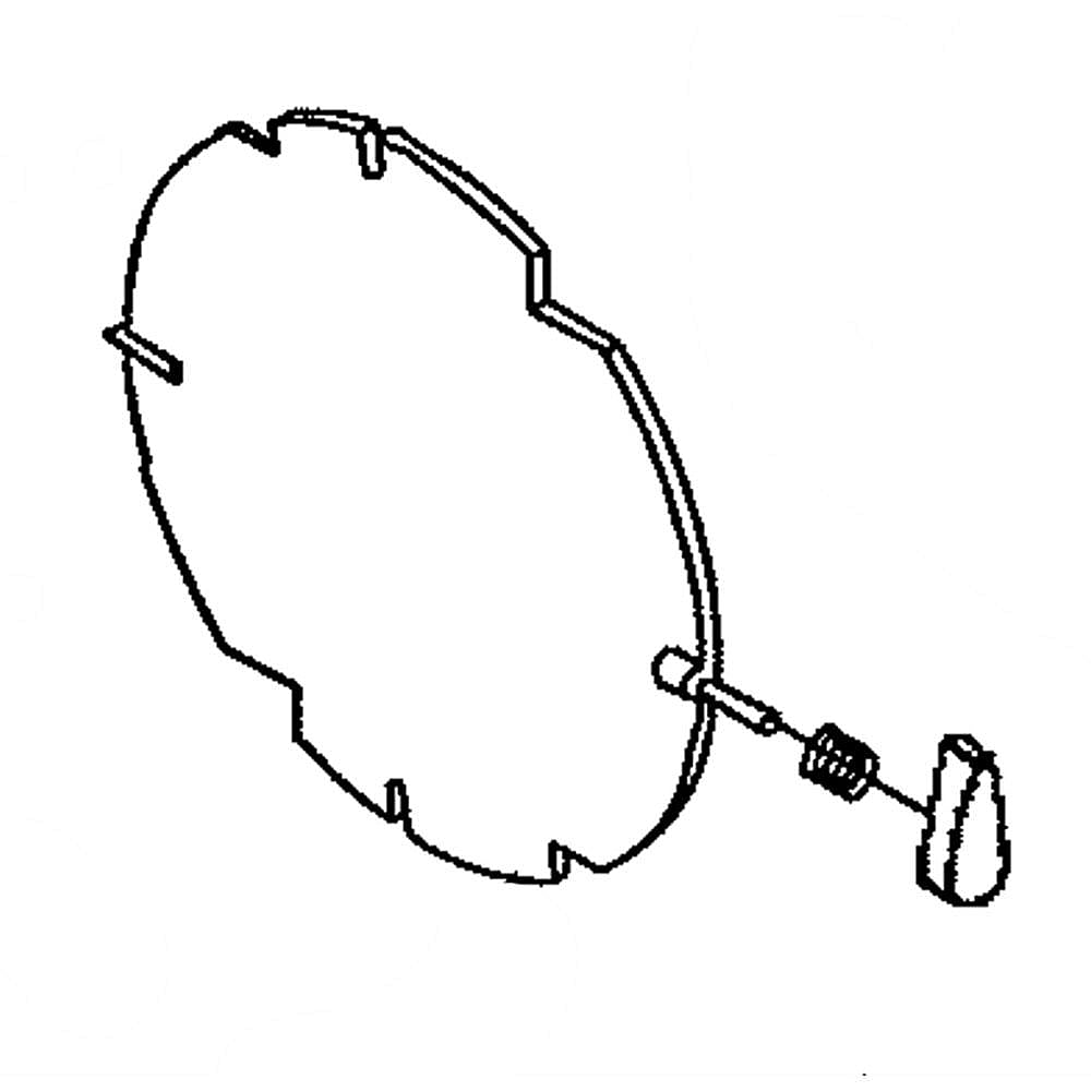 Part #4525, Humidifier Vent Damper