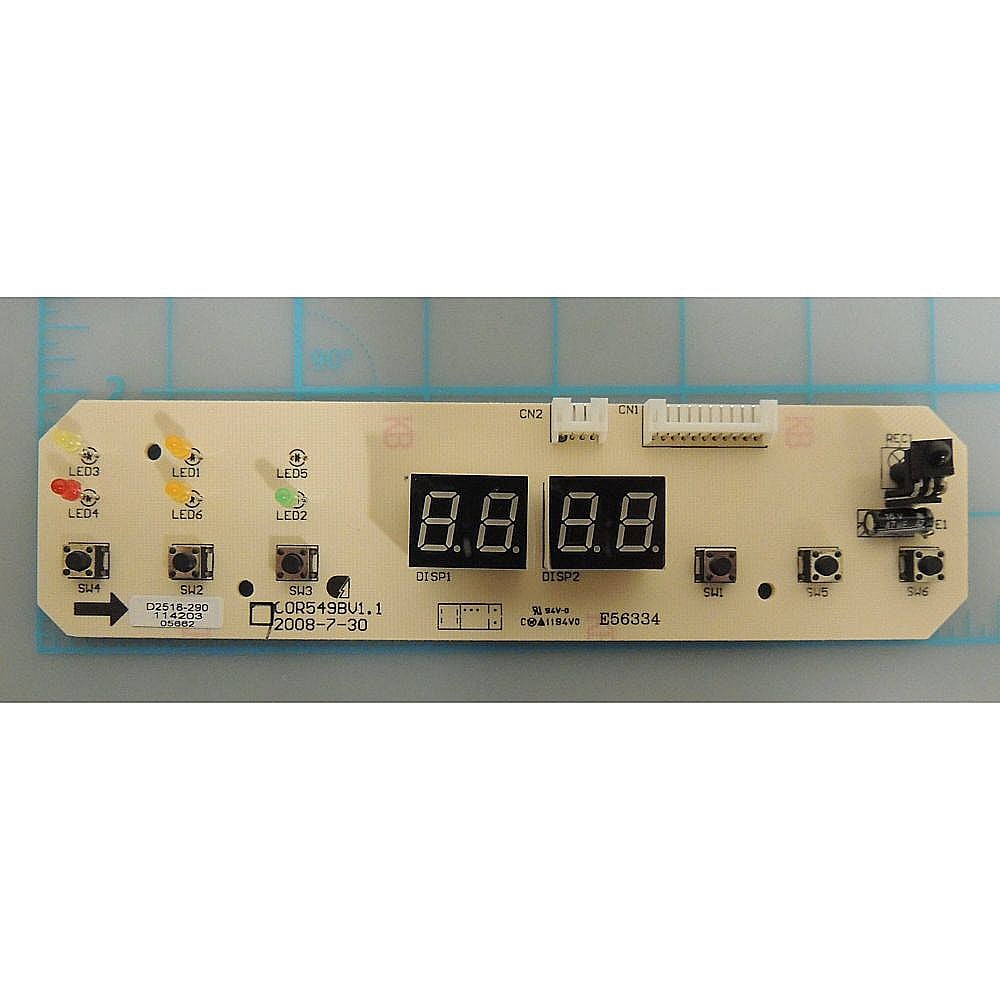 Part #d2518-290, Danby Dehumidifier Display Board