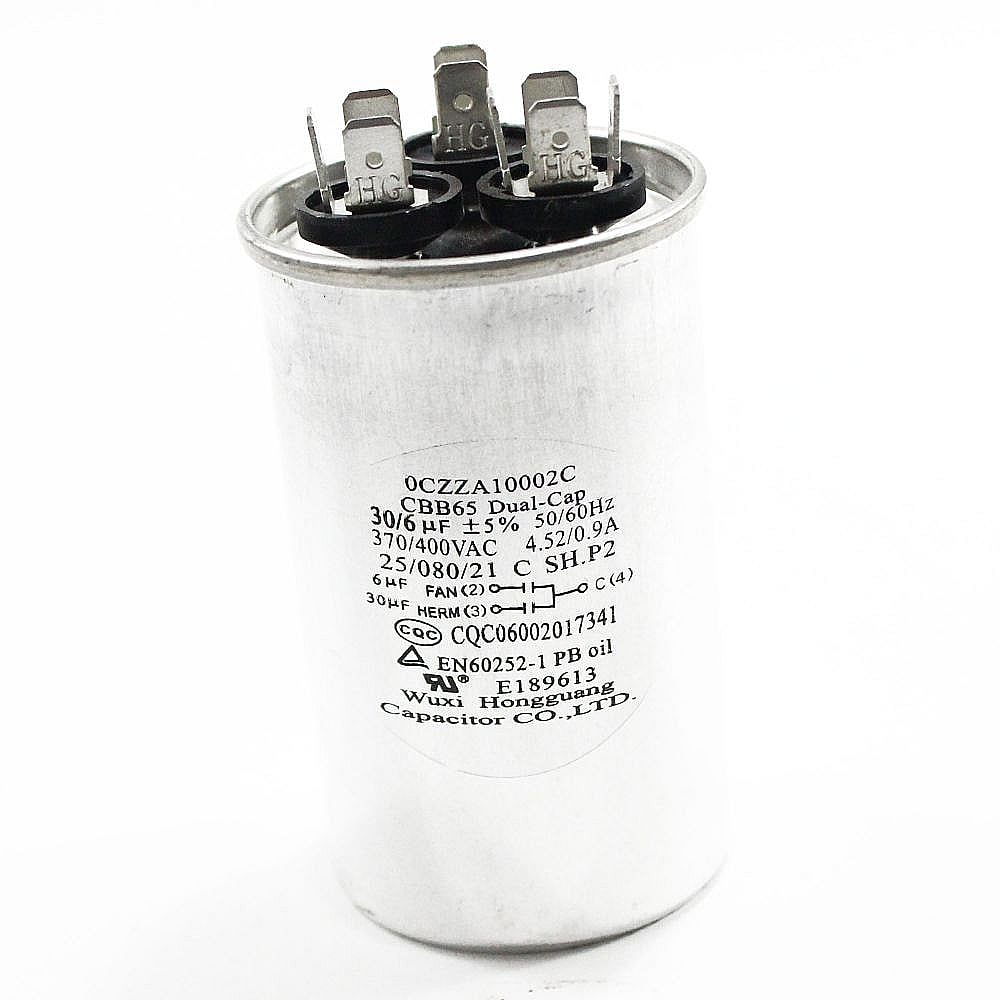 Part #0Czza10002C, Comfort-Aire Room Air Conditioner Dual Capacitor / 5.00 x 4.50 x 4.00