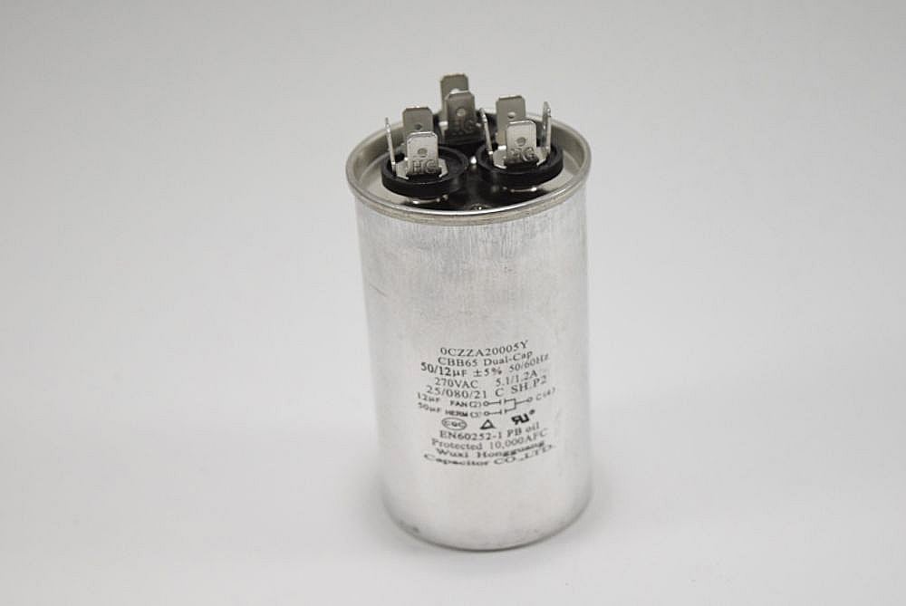 Part #0Czza20005Y, Comfort-Aire Room Air Conditioner Fan Motor Capacitor / 2.00 x 1.00 x 1.00