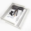 Curtain Assembly for LG LWHD7000HRY7/00 - Part 3127AR3403N