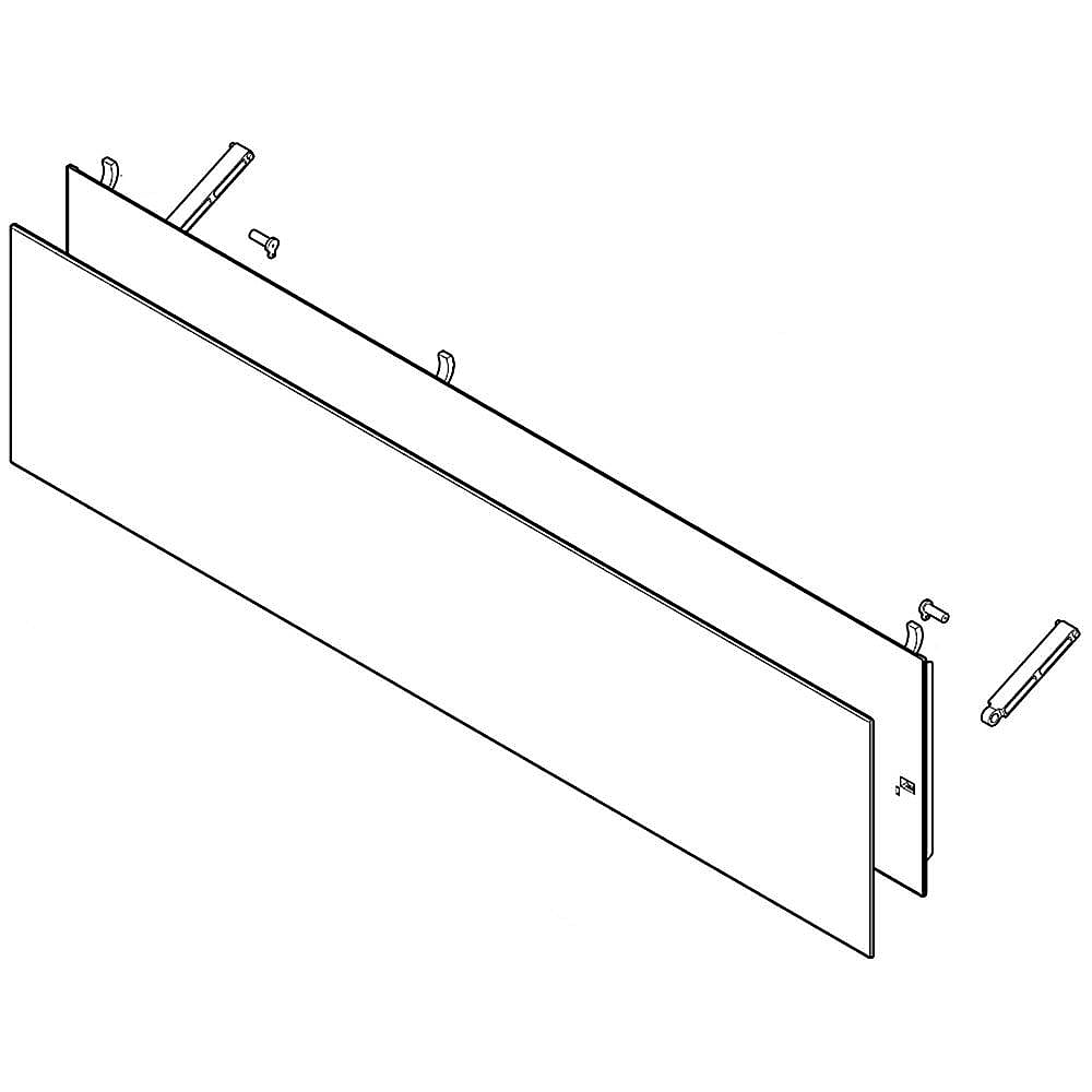 LG Part #3721A20326A, Room Air Conditioner Front Panel Assembly | 40.00 x 20.00 x 10.33