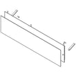 Room Air Conditioner Front Panel Assembly for LG LAN121CNM - Part 3721A20326A