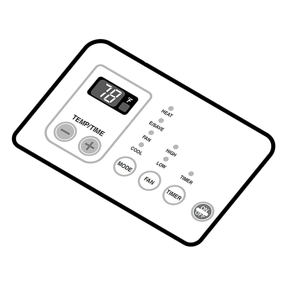 Part #3831A20145A, Room Air Conditioner Touchpad