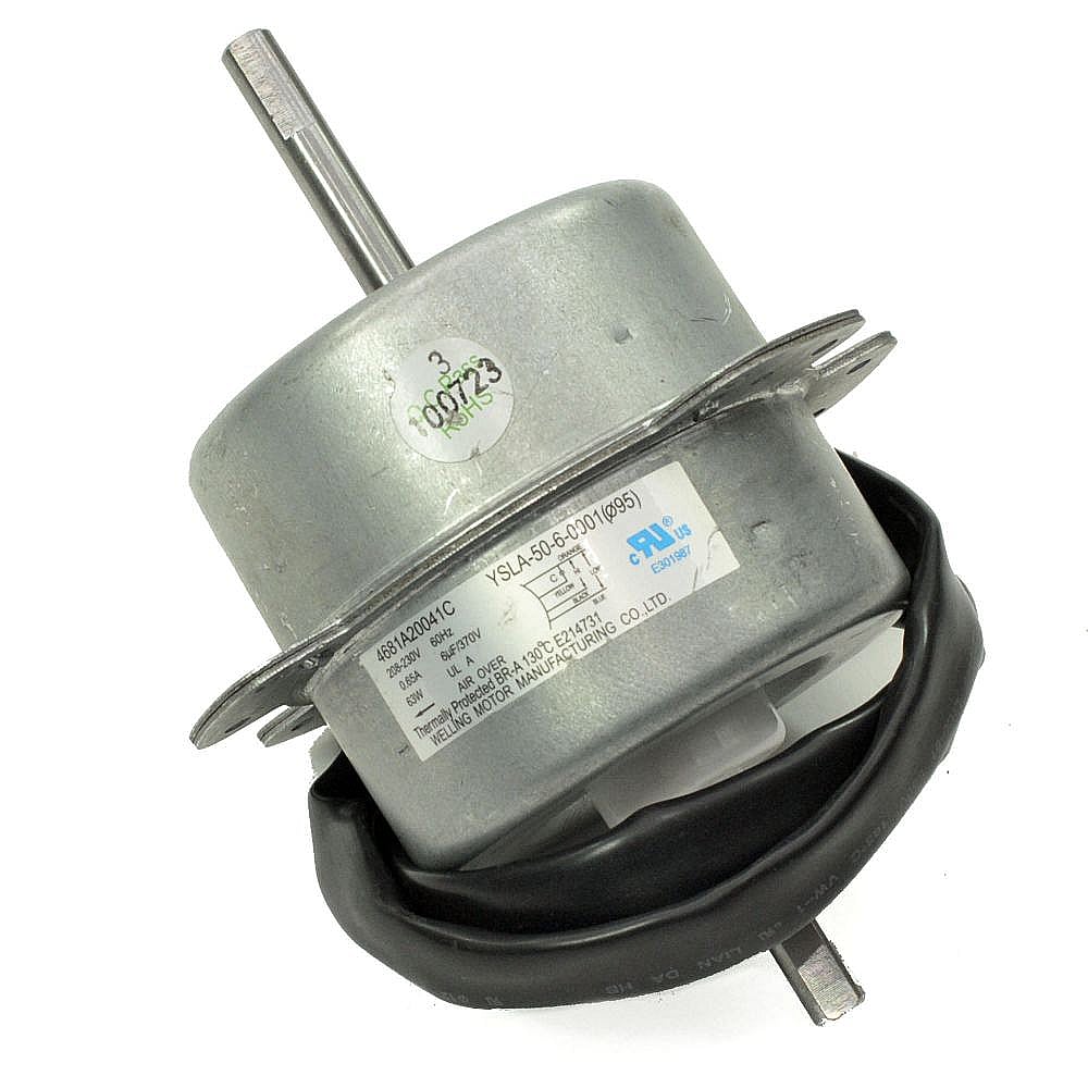 Room Air Conditioner Fan Motor Part Number 4681a20041c Sears Room Air Conditioner Fan Motor