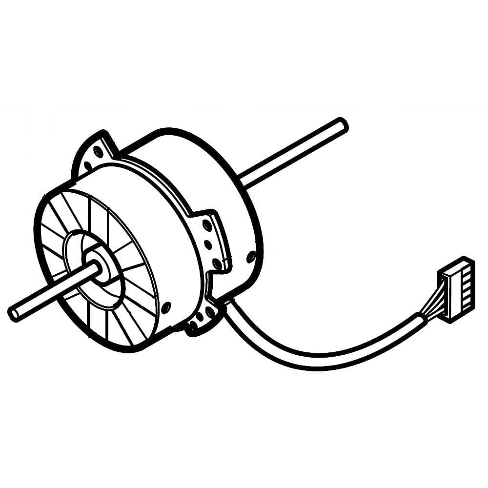 Part #4681A20140Y, Room Air Conditioner Fan Motor (Replaces 4681A20140K)