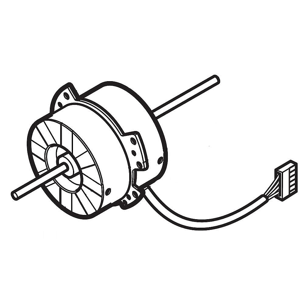 Part #4681A20140Q, Room Air Conditioner Fan Motor