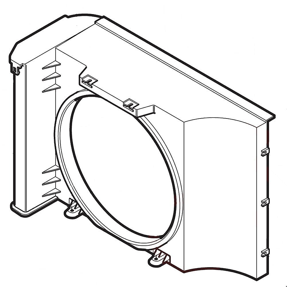 Part #4998A10016G, Shroud