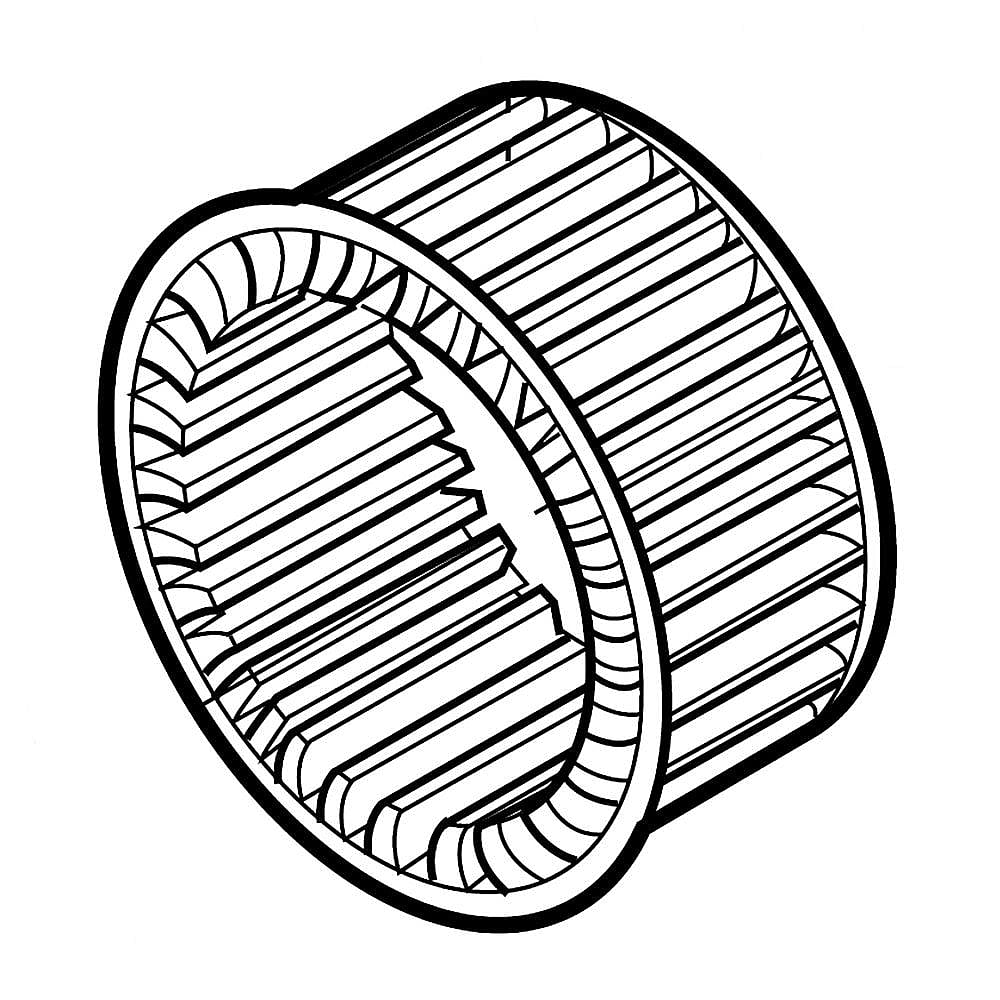 Room Air Conditioner Blower Wheel