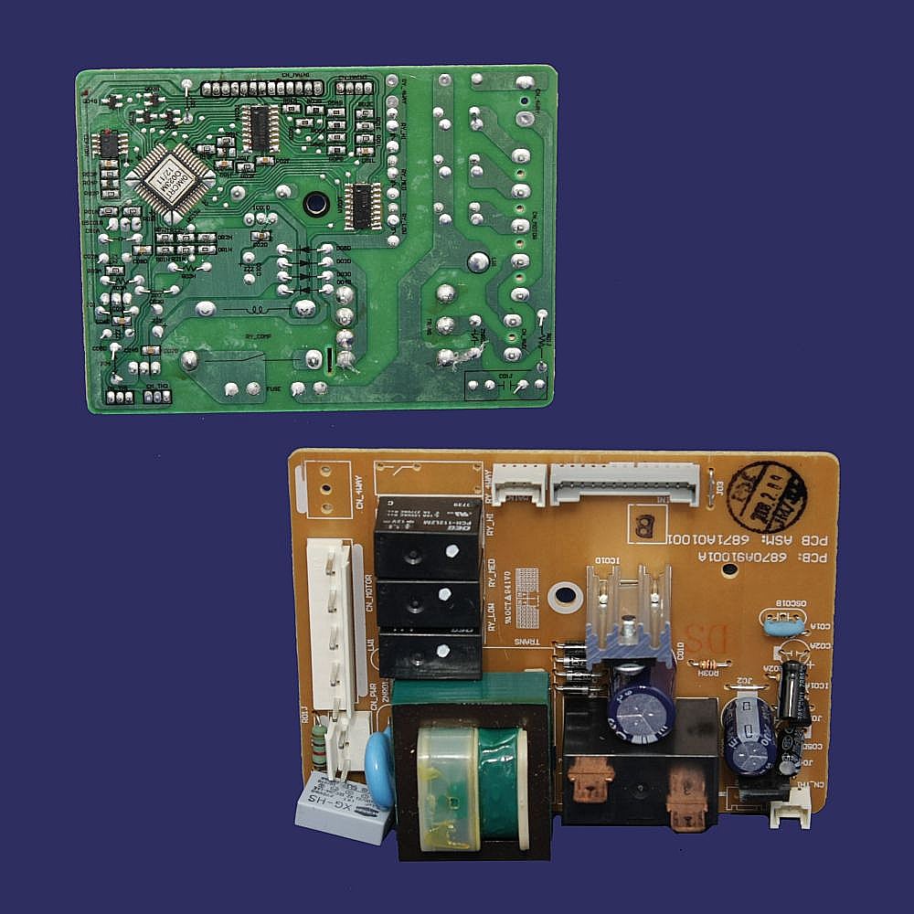 Part #6871A01001B, Room Air Conditioner Electronic Control Board Assembly / 10.00 x 5.50 x 3.75