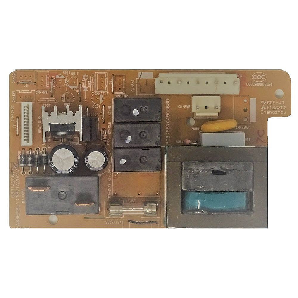 Part #6871A20417Cr, Refurbished Room Air Conditioner Electronic Control Board