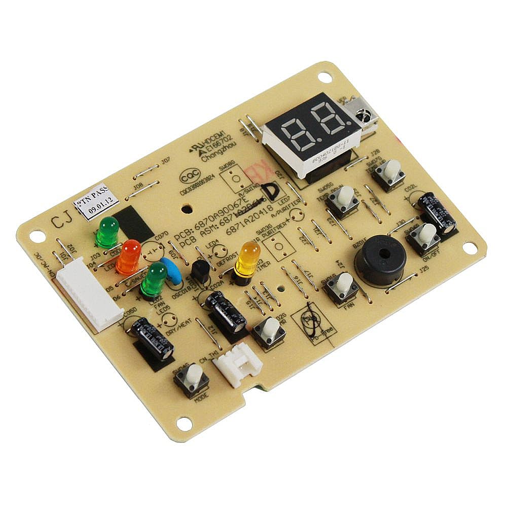 Kenmore Part #6871A20418D, Room Air Conditioner Display Board | 3.70 x 1.20 x 11.30