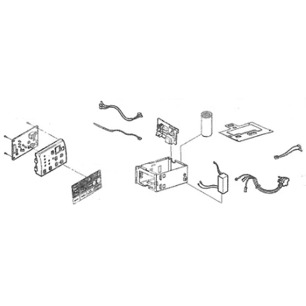 Part #abq73081907, Lg Control Assembly