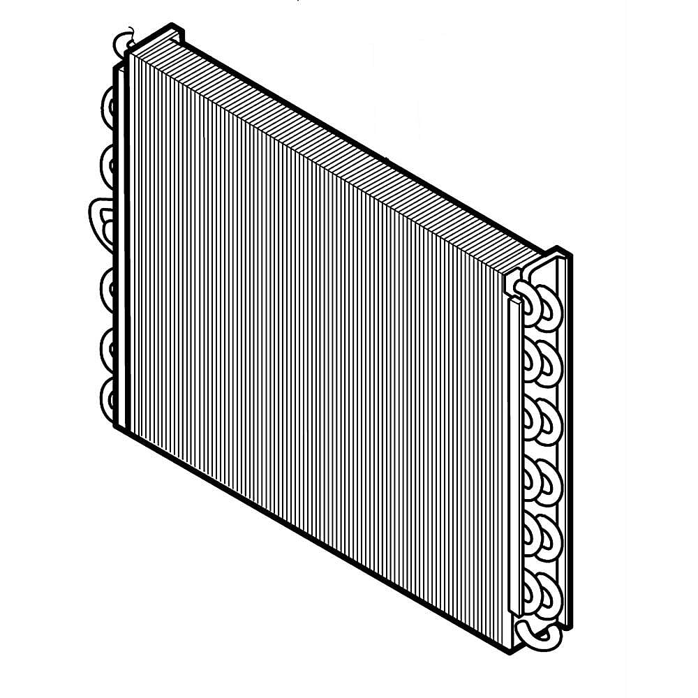LG Part #adl73981504, Evaporator | 26.00 x 18.00 x 8.00