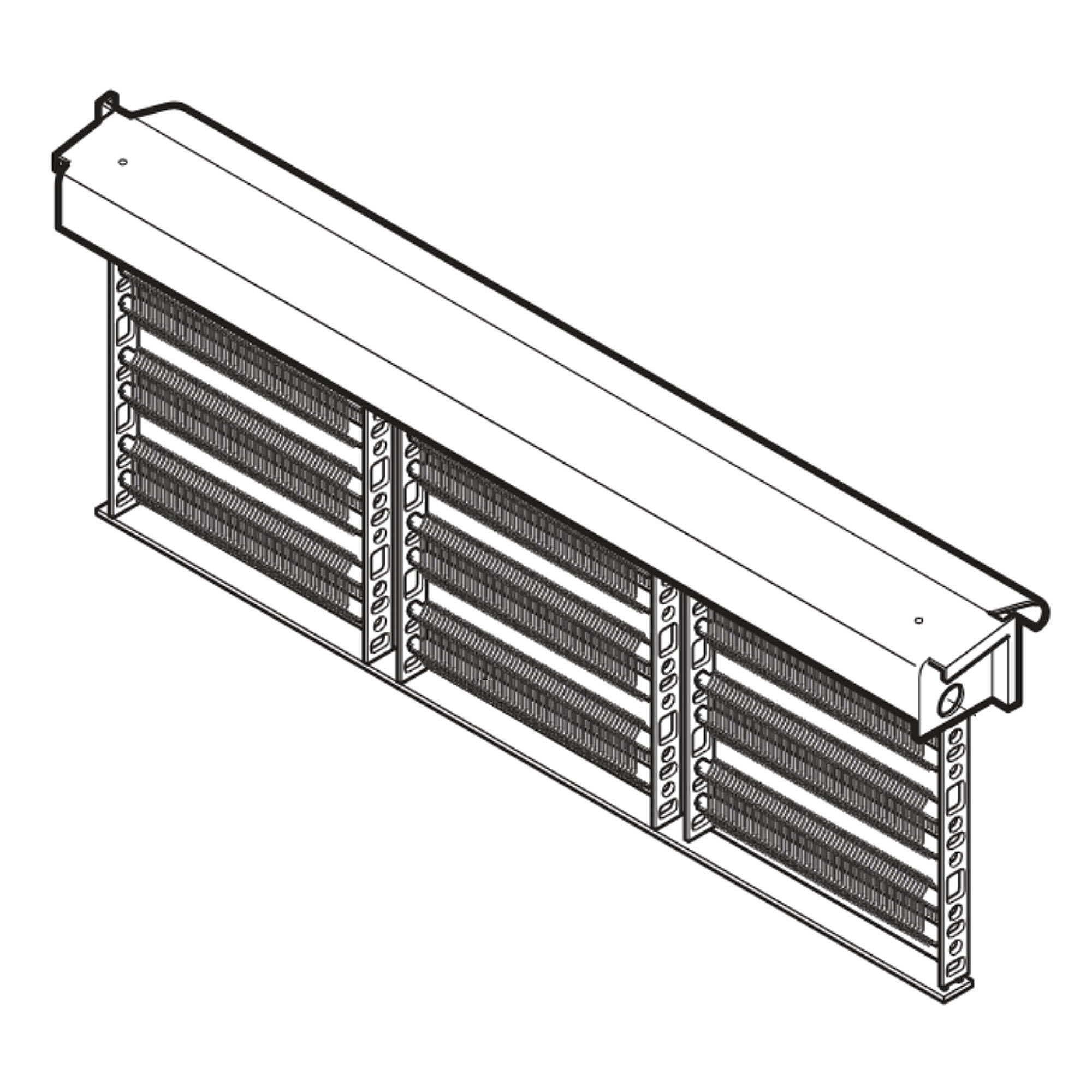 Part #aeg73409801, Room Air Conditioner Heater Assembly | 30.00 x 16.00 x 9.00