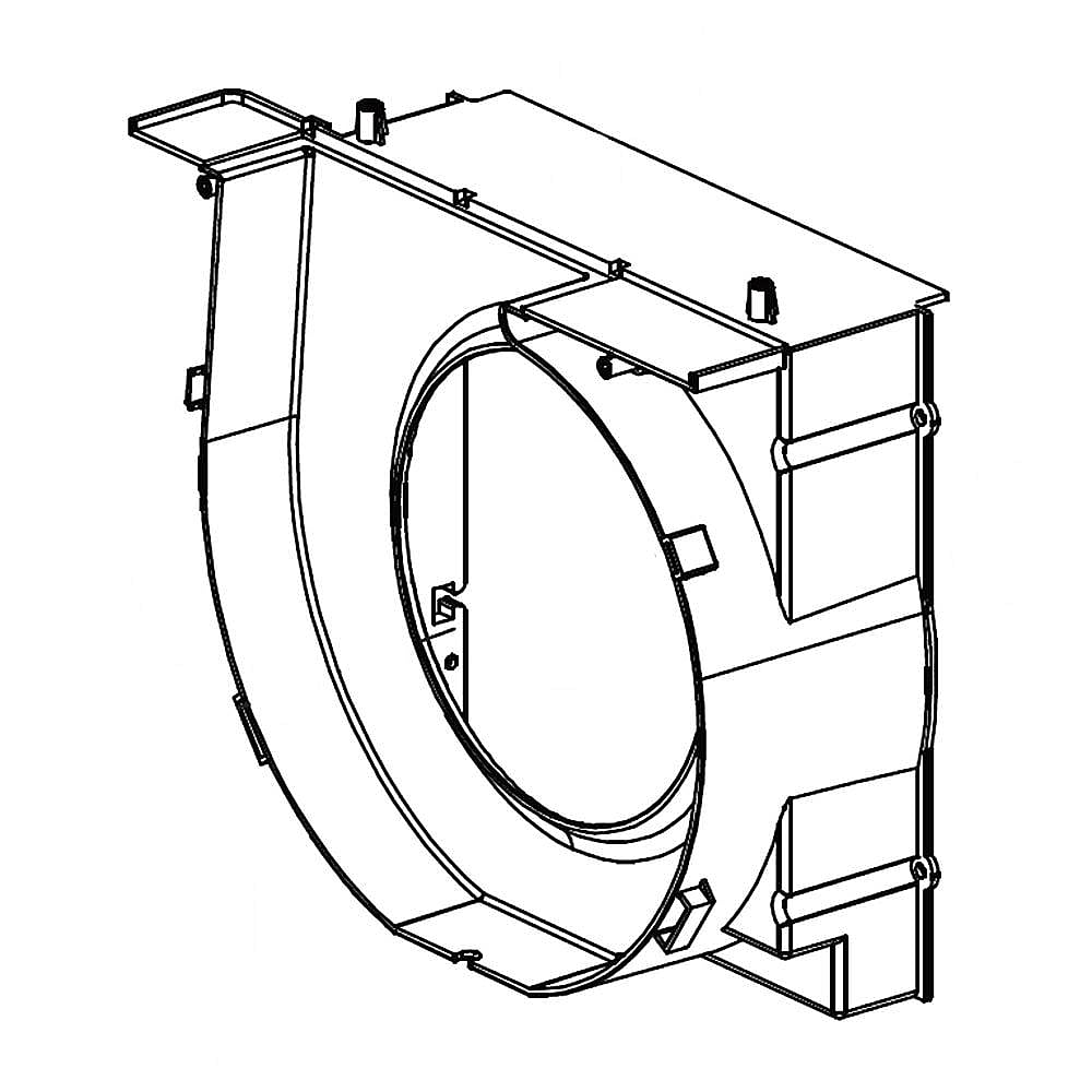 Part #cov33310801, Casing Assembly