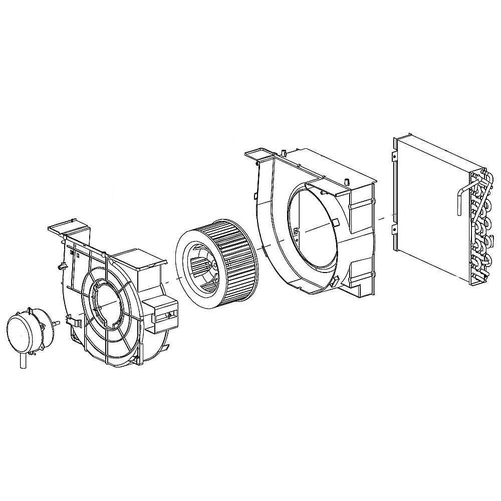 Part #cov33311002, Casing Assembly / 26.00 x 19.00 x 15.00