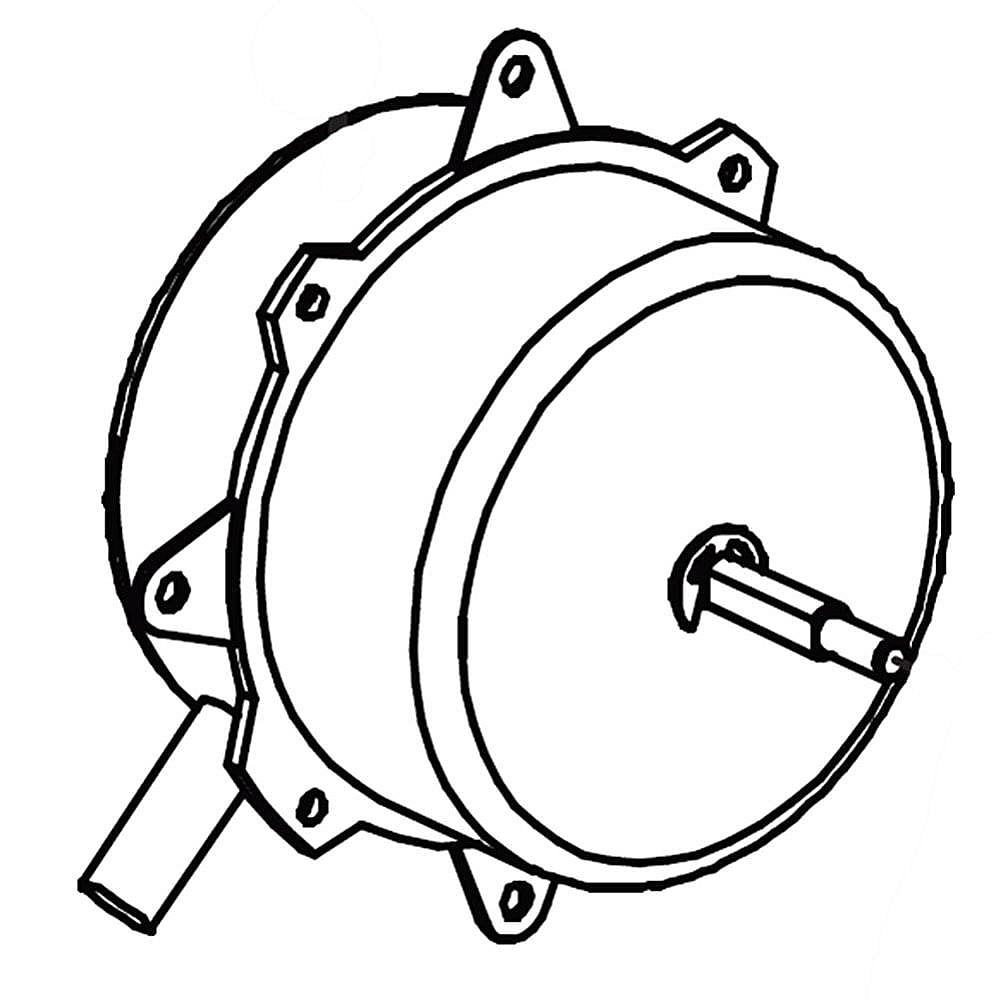 Part #cov33312702, Room Air Conditioner Outdoor Fan Motor