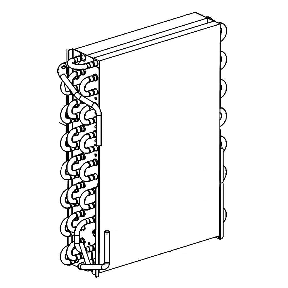 Part #cov33313103, Room Air Conditioner Condenser Assembly
