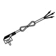 Room Air Conditioner Power Cord for LG LP0817WSR/00 - Part COV33313901