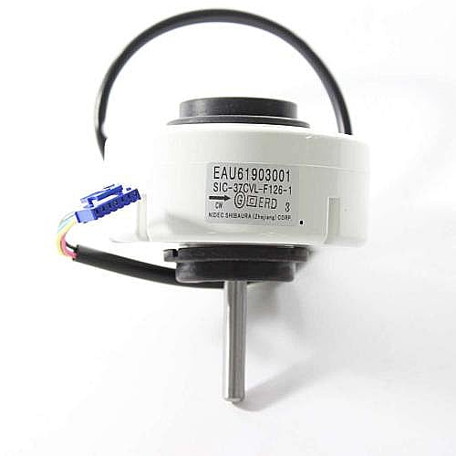 LG Part #eau61903001, Room Air Conditioner Evaporator Fan Motor | 9.50 x 8.10 x 6.50