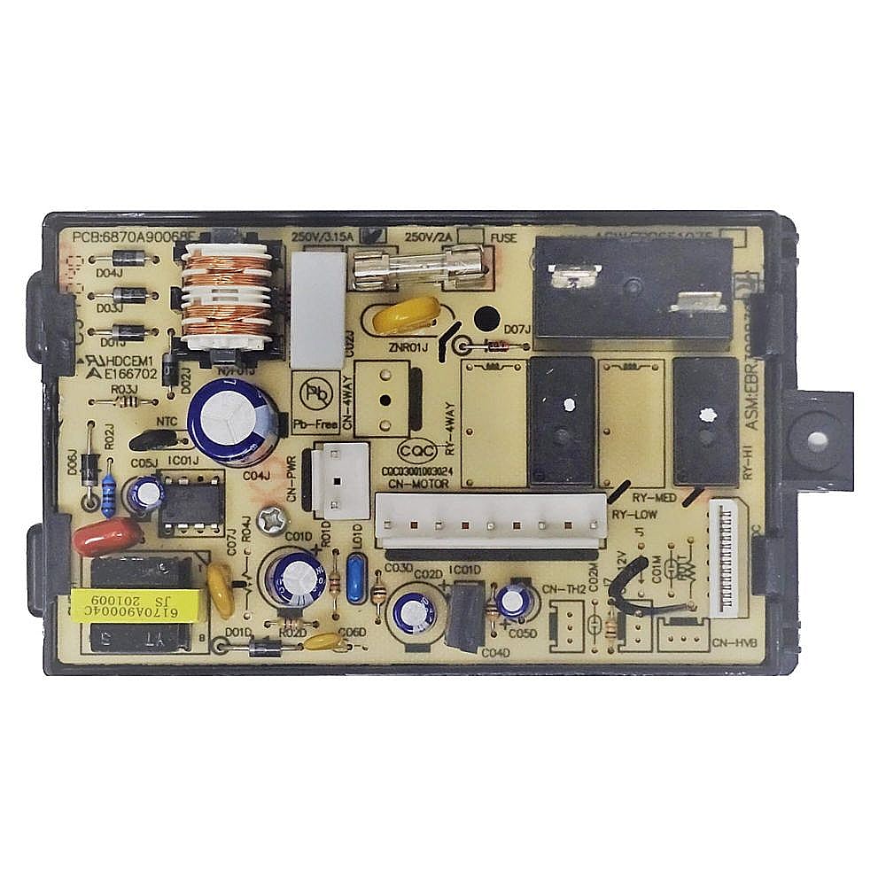 Part #ebr39283904R, Refurbished Room Air Conditioner Electronic Control Board