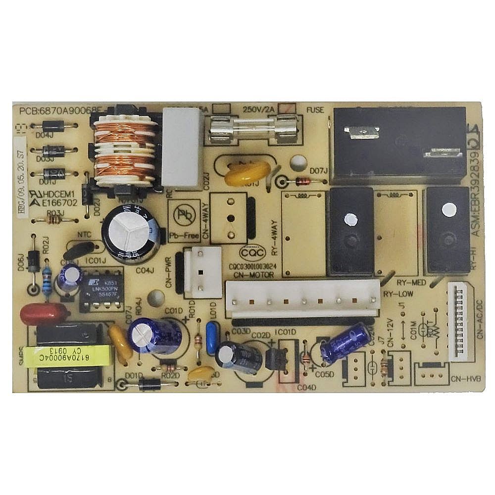 Part #ebr39283905, Kenmore Main Pcb / 6.50 x 4.88 x 3.75