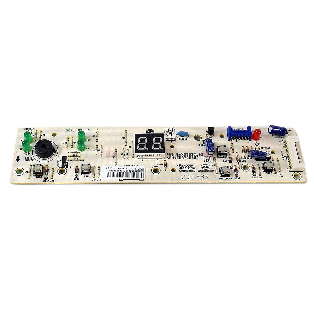 Part #ebr72685201, Dehumidifier Electronic Control Board