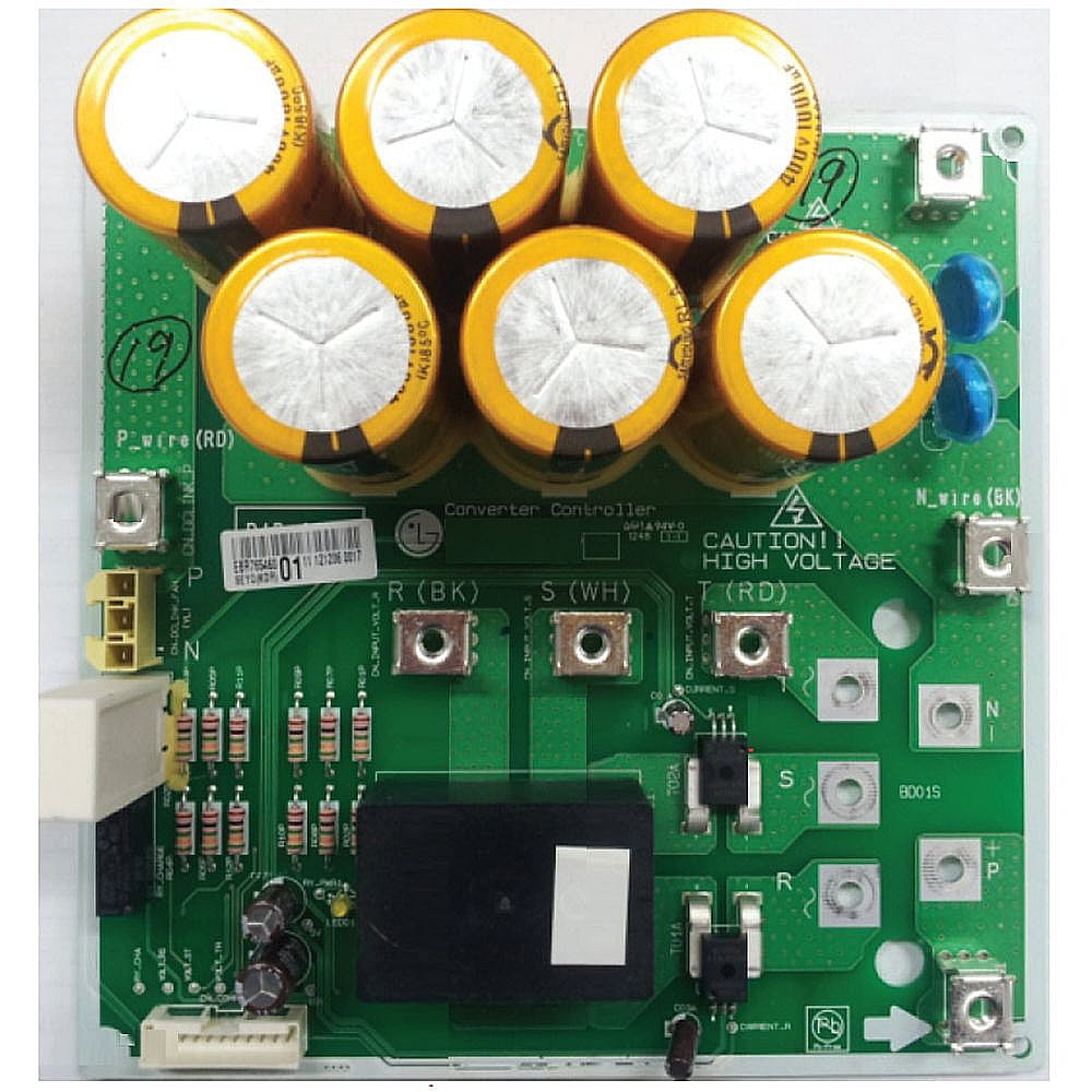 Part #ebr76981301, Central Air Conditioner Heat Pump Power Control Board