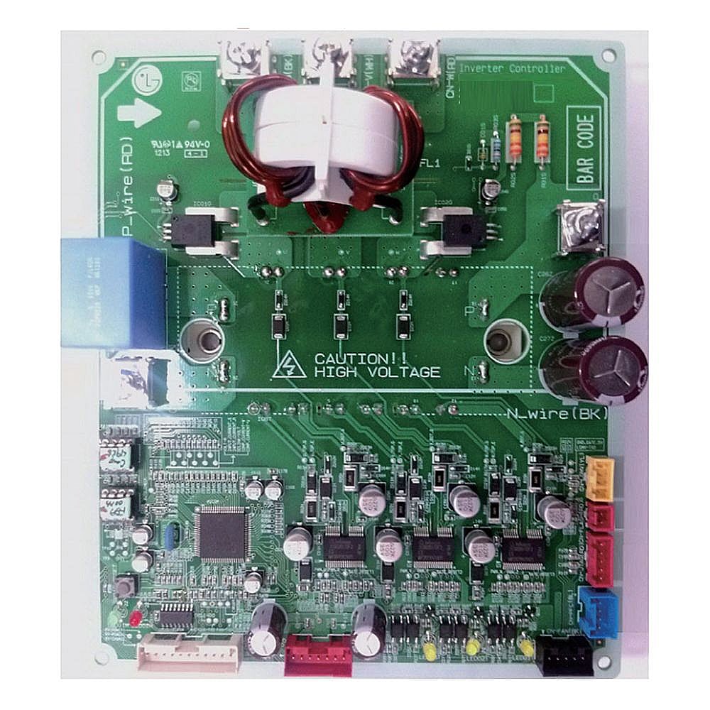 Part #ebr79838602, Central Air Conditioner Heat Pump Inverter Control Board
