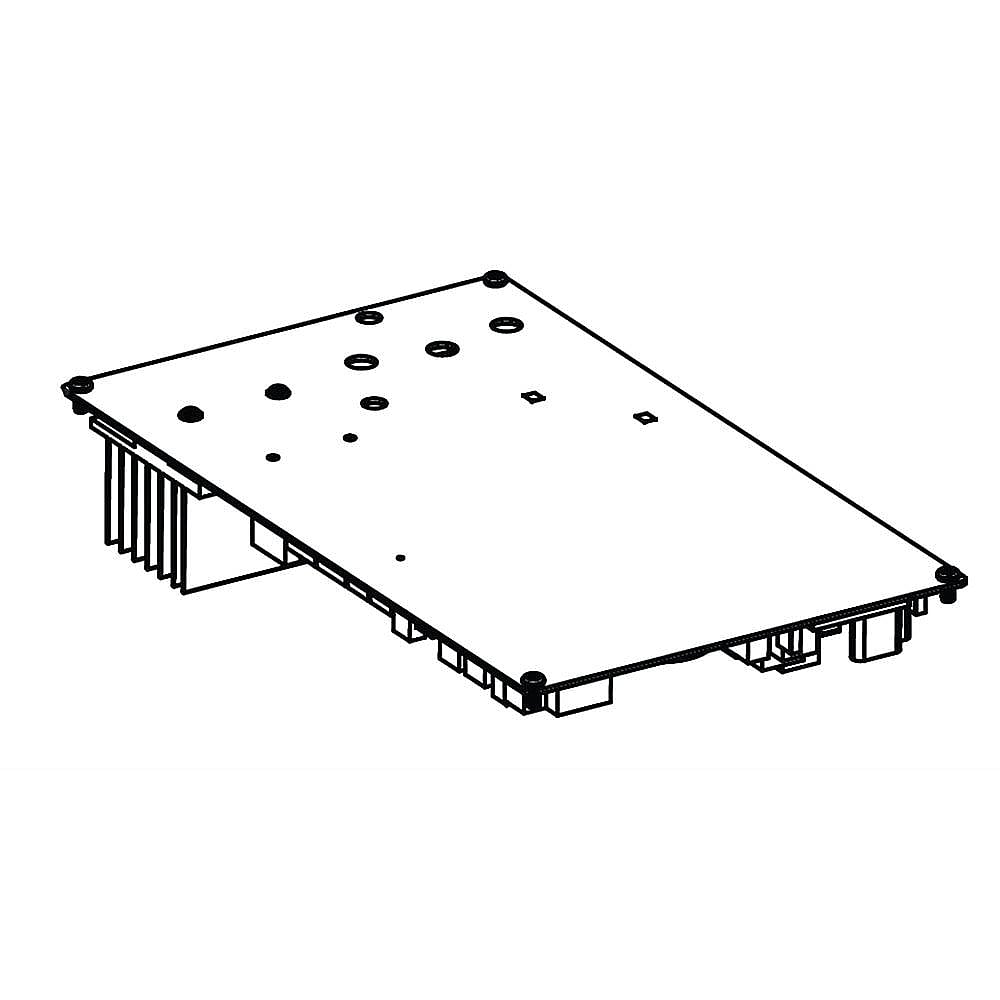 Part #ebr83968401, Lg Room Air Conditioner Electronic Control Board / 16.83 x 13.50 x 8.33