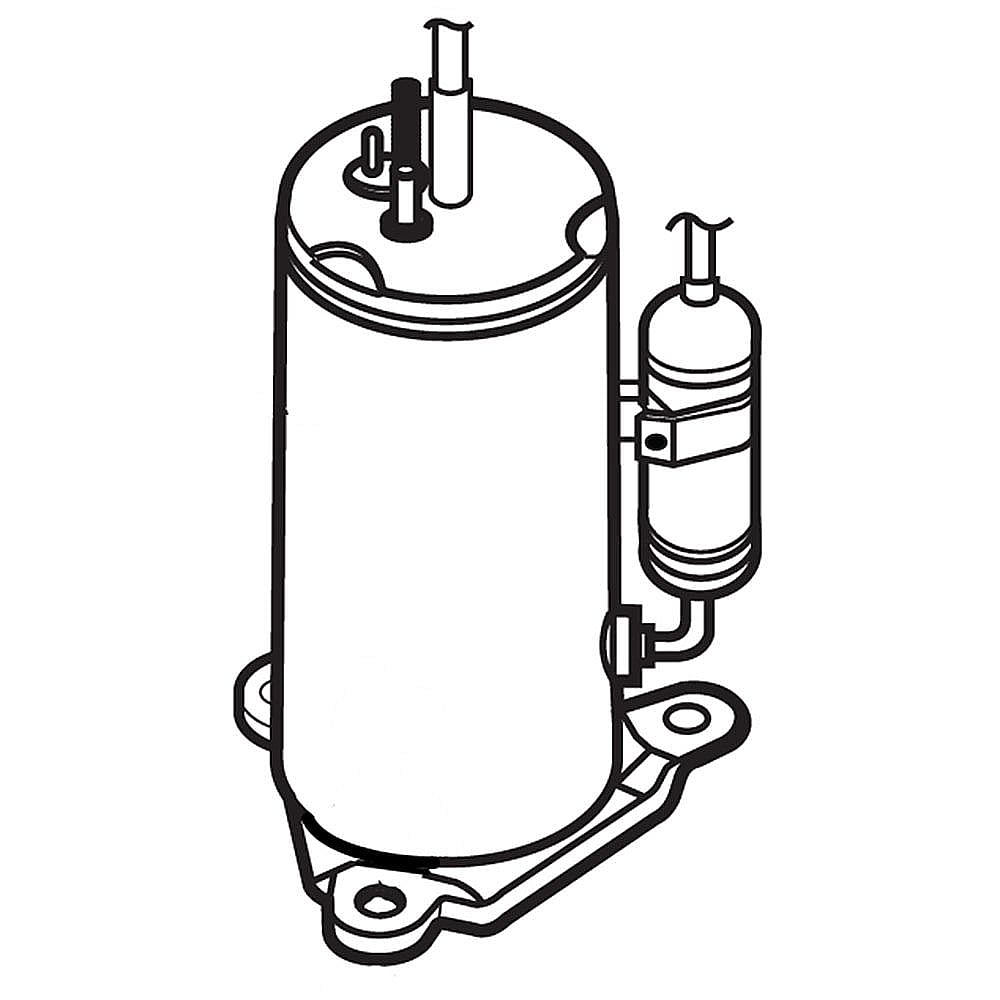 Part #tbz37258101, Kenmore Elite Compressor S