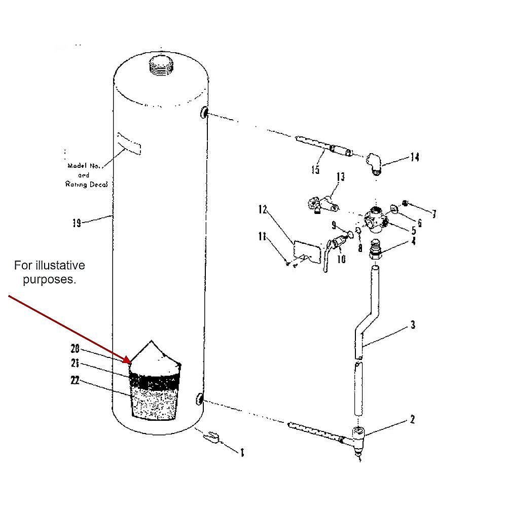 Part #3423699, Water Filtration System Neutralite Mineral (Replaces 3423599) / 20.00 x 13.25 x 6.25